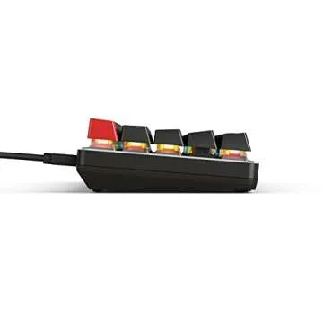 Glorious Custom Gaming Keyboard - GMMK 60% Percent Compact - USB C Wired Mechanical Keyboard - RGB Hot Swappable Switches & Keycaps - Black Metal Top Plate