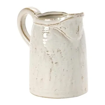 Creative Co-Op 28 oz. Stoneware Reactive Glaze Pitcher