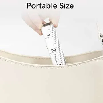 REIDEA Clothing Measure Tape Dual Sided, 79in/200cm Soft Fabric Tape Measure for Body Measurement Fitness, Weight Loss, Measuring Waist, Thighs, Arms, Sewing Clothing Tailor