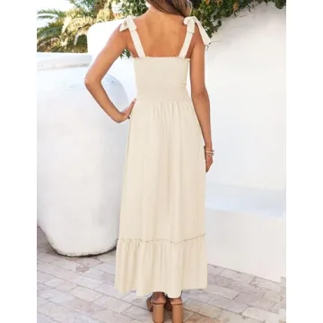 ZESICA 2024 Summer Boho Maxi Dress for Any Occasion