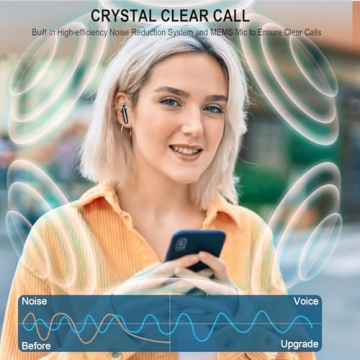 Wireless Earbuds with Bluetooth 5.4 and 48 Hours Playtime