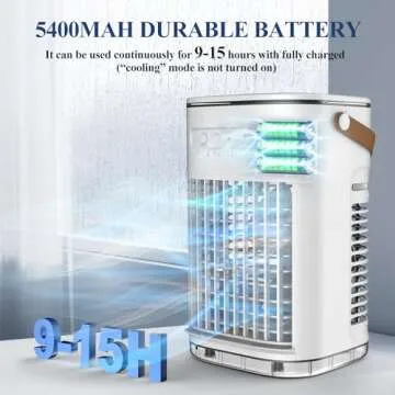 3-in-1 Portable Air Conditioner Mini Evaporative Cooler