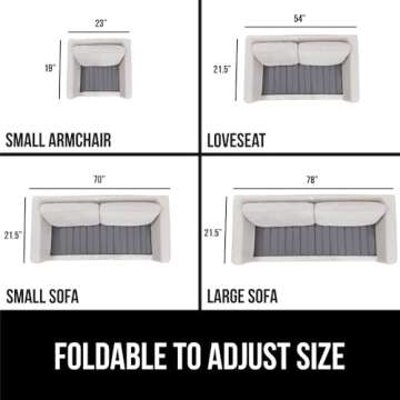 GORILLA GRIP Heavy Duty Couch Cushion Support Board - Upgrade Your Sofa Comfort!