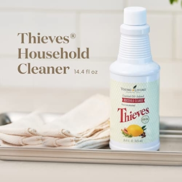 Thieves Cleaner 14.4 oz | Ultra-Concentrated Formula with Thieves Essential Oil | Mix with Water | Perfect for Carpets, Floors, Mirrors & Highchairs