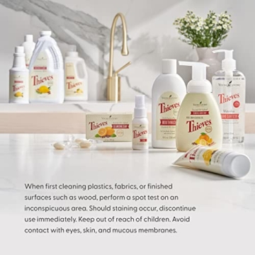 Thieves Cleaner 14.4 oz | Ultra-Concentrated Formula with Thieves Essential Oil | Mix with Water | Perfect for Carpets, Floors, Mirrors & Highchairs