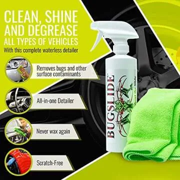 BugSlide 16 Oz Cleaner & Polisher for All Surfaces
