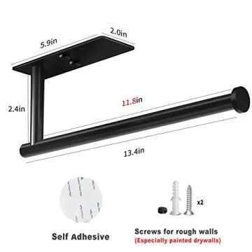VAEHOLD Self Adhesive Paper Towel Holder for Kitchen
