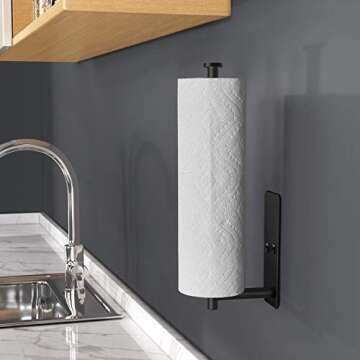 VAEHOLD Self Adhesive Paper Towel Holder for Kitchen