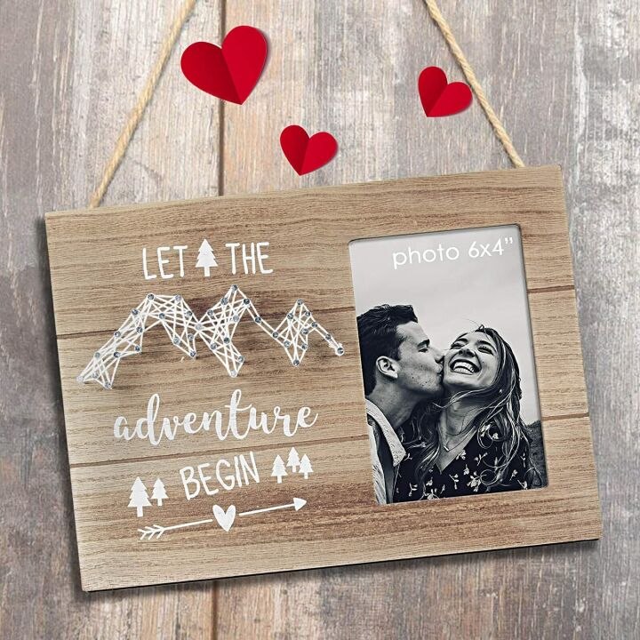 Adventure Begins Picture Frame - Capture Memories