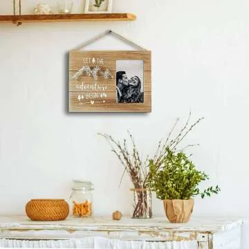 Adventure Begins Picture Frame - Capture Memories