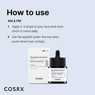 COSRX Hyaluronic Acid 3% Serum for Hydration & Youthful Skin
