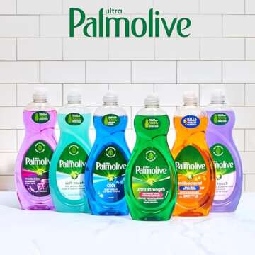 Palmolive Ultra Dishwashing Liquid Dish Soap, Oxy Power Degreaser - 32.5 Fl Oz (Pack of 4)