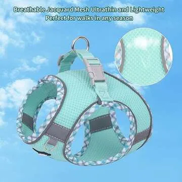 AIITLE Small Dog Harness | Reflective & Comfortable Dog Vest