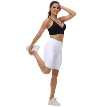 MotoRun Strappy Sports Bra Push Up Bralette for Women