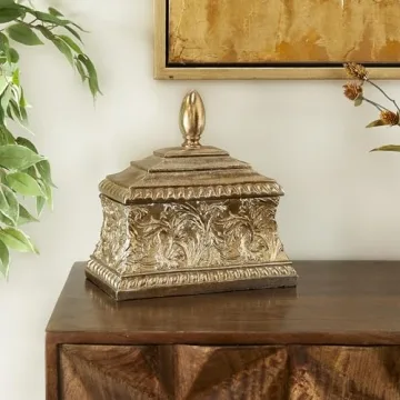 Deco 79 Beautiful Polystone Decorative Jar for Home Decor