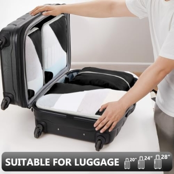 OlarHike 8 Set Packing Cubes for Travel Organization