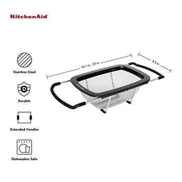 KitchenAid Expandable Colander Ideal for Kitchen Use