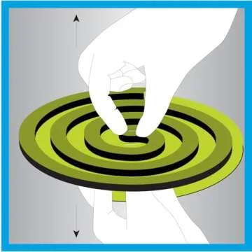 PIC Mosquito Repelling Coils, 4 Count Box - Mosquito Repellent for Outdoor Spaces (16 Count)