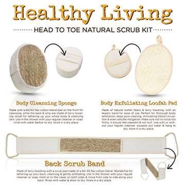 Complete Bath & Body Spa Gift Set for Home Spa