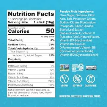 Liquid I.V.® Hydration Multiplier - Passion Fruit | Electrolyte Powder Drink Mix | 3 Pack (48 Servings)