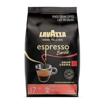 Lavazza Espresso Barista Gran Crema Whole Bean Coffee 1kg - Medium Roast