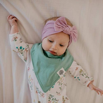 Parker Baby Bandana Bibs - 8 Pack Unisex Bibs