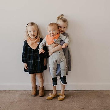 Parker Baby Bandana Bibs - 8 Pack Unisex Bibs