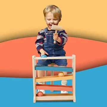 Twefex Montessori Ball Tracker for Toddlers - Safe & Engaging