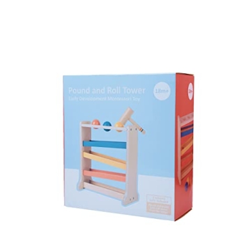 Twefex Montessori Ball Tracker for Toddlers - Safe & Engaging