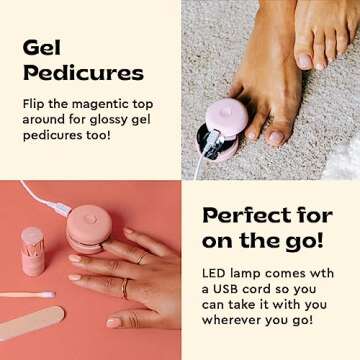 Le Mini Macaron Gel Manicure Kit for At-Home Nail Art