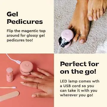 Le Mini Macaron Gel Manicure Kit for At-Home Nail Art