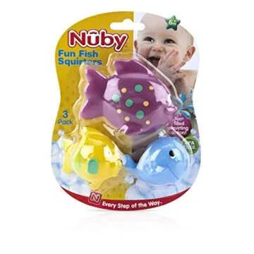 Nuby Fun Fish Squirters Make Bath Time Fun