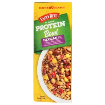 TASTY BITE Mexican Protein Bowl - Vegan, Ready to Eat, 12g Protein