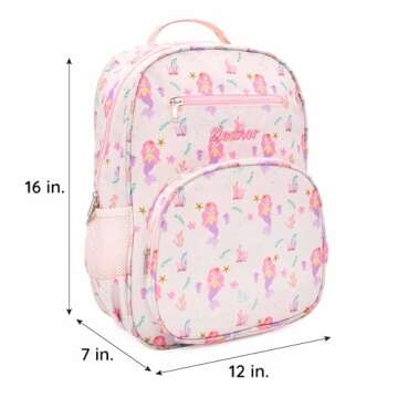 DIBSIES Personalized Adventure Collection Backpack (Mermaid Sea Life)