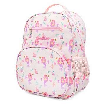 DIBSIES Personalized Adventure Collection Backpack (Mermaid Sea Life)