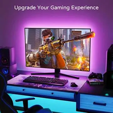 HAMLITE LED TV Lights for 82-95 Inch TVs - 21Ft Strip