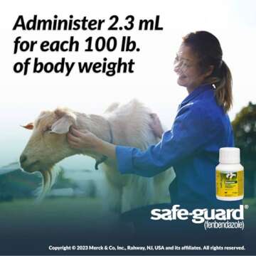 Safe-Guard Dewormer for Livestock 125ml Liquid