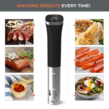 Garnease Sous Vide Cooker Kit 1000W with Vacuum Sealer