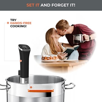 Garnease Sous Vide Cooker Kit 1000W with Vacuum Sealer