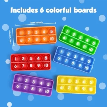 Aizweb Ten-Frame Counting Toys for Preschool Learning