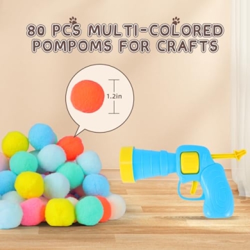 Splarwbk Cat Ball Launcher and Plush Balls for Fun