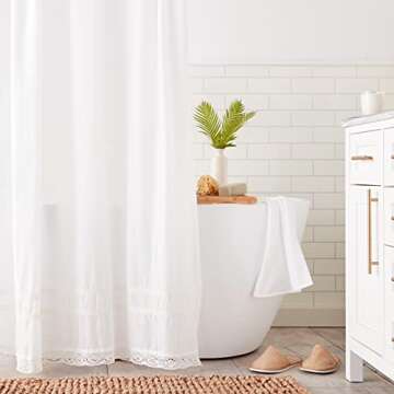 Laura Ashley Home Annabella Shower Curtain 72 x 72