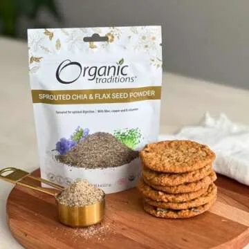 Organic Traditions Sprouted Chia & Flax Seed Superfood