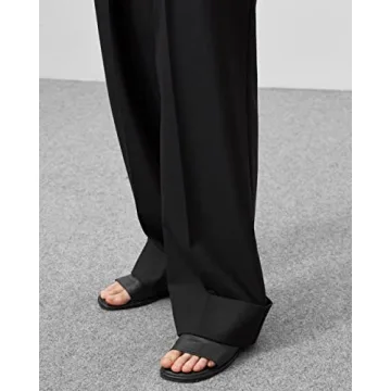 Stylish Wide Leg Trousers for Tall Women | JEAAMKSSER