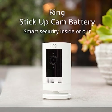 Ring Stick Up Cam Battery Outdoor Security Camera Alexa