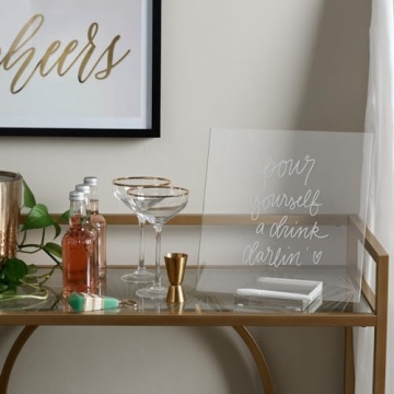 Stylish Russell+Hazel Acrylic Memo Tablet for Organized Workspaces