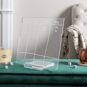 Stylish Russell+Hazel Acrylic Memo Tablet for Organized Workspaces