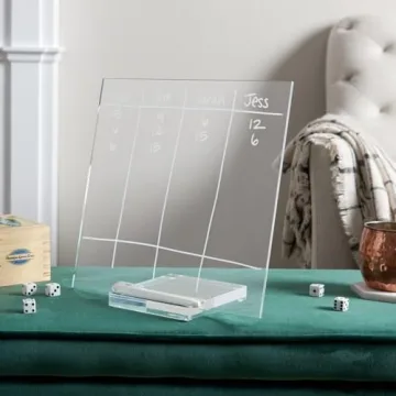 Stylish Russell+Hazel Acrylic Memo Tablet for Organized Workspaces