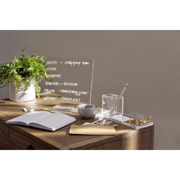 Stylish Russell+Hazel Acrylic Memo Tablet for Organized Workspaces