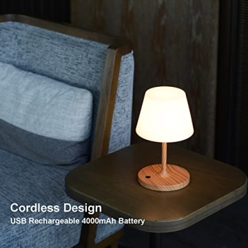 LOTITOL USB Rechargeable Waterproof Outdoor Table Lamp